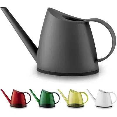 Zulay Kitchen Zulay Home Watering Can For Indoor Plants, Translucent Small Watering Cans, Long Spout Water Can For In Matte Gray