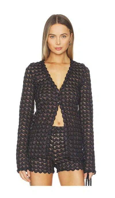 Zuleyha Kuru Eliza Top In Black