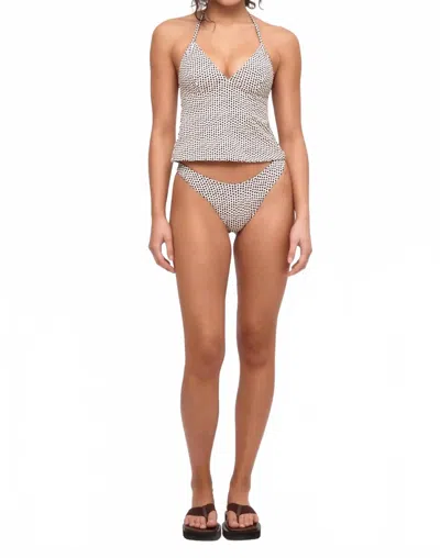 Zulu & Zephyr Reversible Curve Brief In Natural Spot In Multi