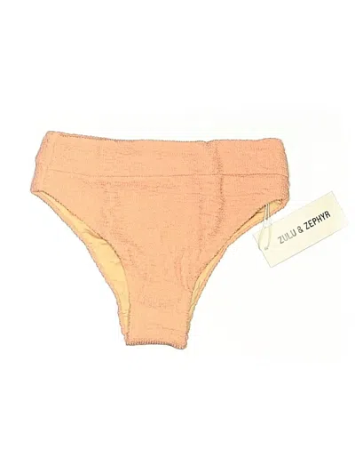 Zulu & Zephyr Swimsuit Bottoms In Orange