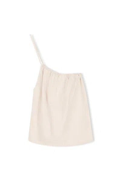 ZULU & ZEPHYR WOMEN'S ORGANIC COTTON TOP IN TAN
