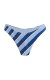 Zulu & Zephyr Curve Striped Bikini Brief