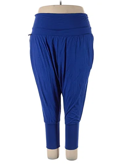 Pre-owned Zumba Wear Active Pants In Blue