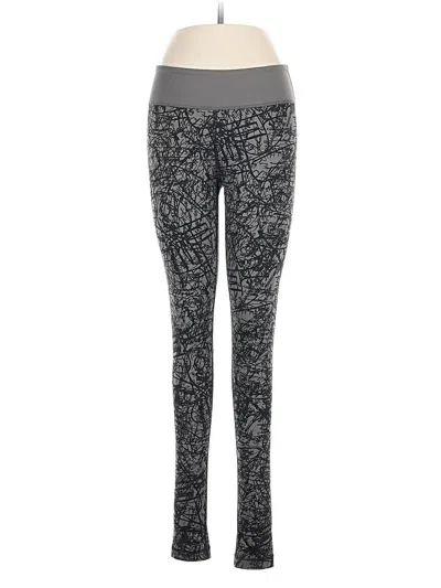 Pre-owned Zumba Wear Active Pants In Gray