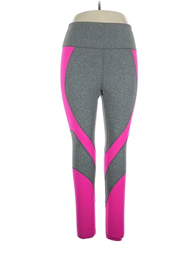 Pre-owned Zumba Wear Active Pants In Gray