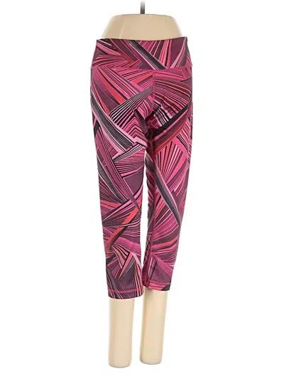 Pre-owned Zumba Wear Active Pants In Pink