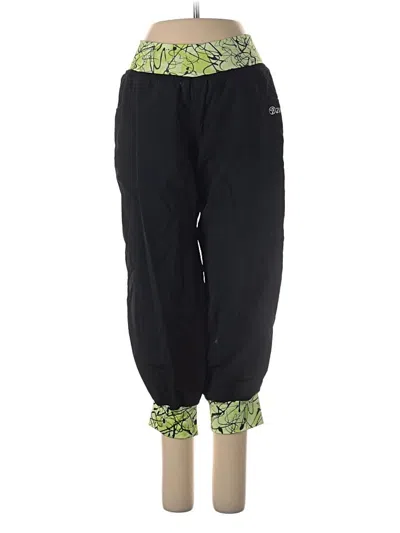 Pre-owned Zumba Wear Casual Pants In Black