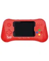 Zunammy Zummy Portable Retro Arcade Game 2 Players Console In Red
