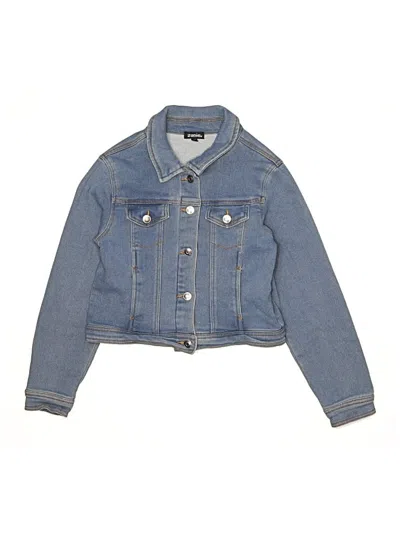 Pre-owned Zunie Kids' Denim Jacket In Blue