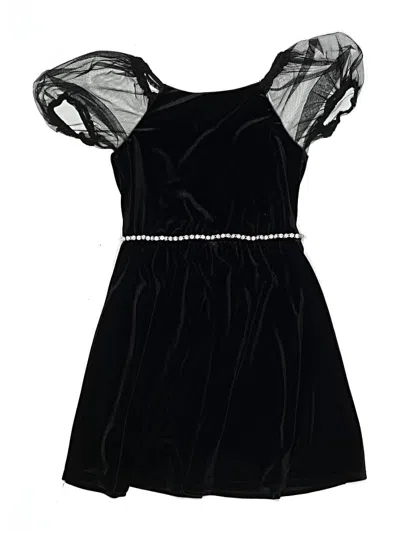 Pre-owned Zunie Kids' Dress In Black