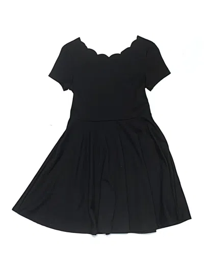 Pre-owned Zunie Kids' Dress In Black