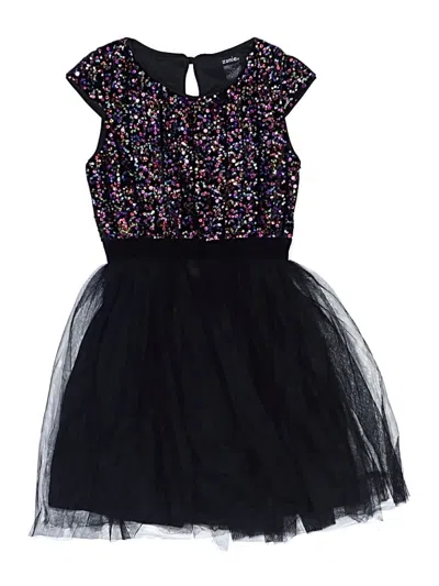 Pre-owned Zunie Kids' Dress In Black