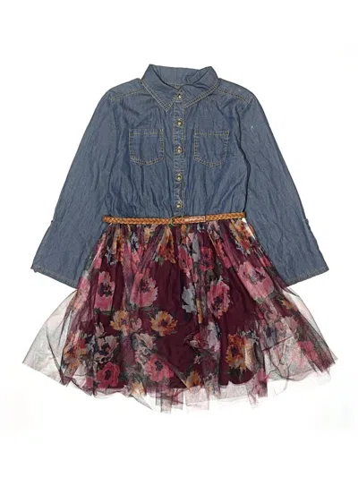 Pre-owned Zunie Kids' Dress In Blue