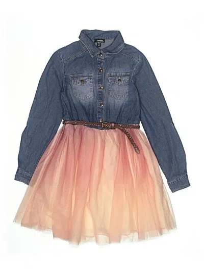 Pre-owned Zunie Kids' Dress In Blue