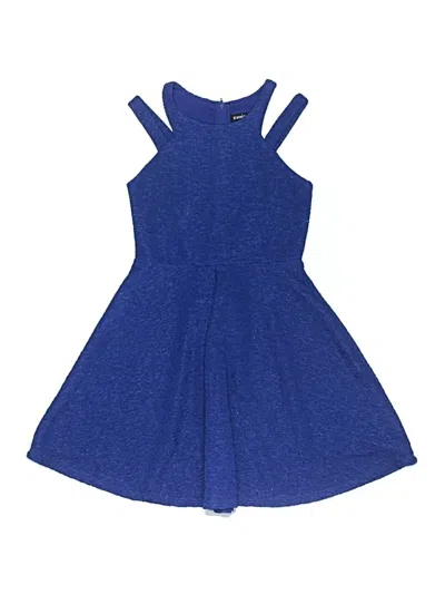 Pre-owned Zunie Kids' Dress In Blue