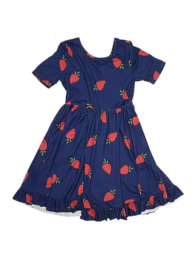 Pre-owned Zunie Kids' Dress In Blue