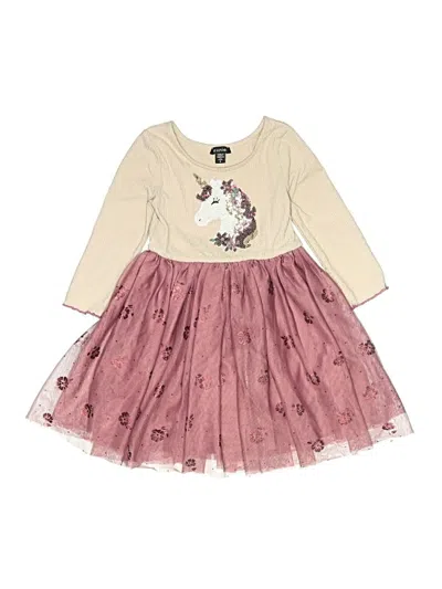 Pre-owned Zunie Kids' Dress In Burgundy