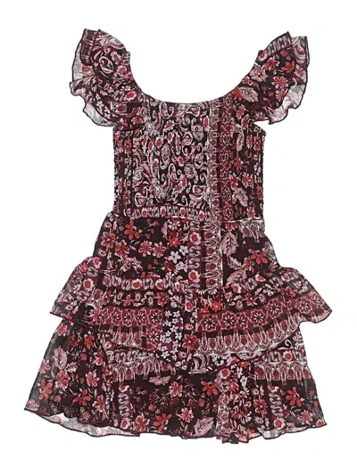 Pre-owned Zunie Kids' Dress In Burgundy