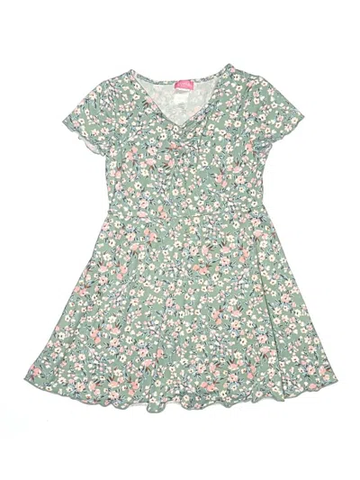 Pre-owned Zunie Kids' Dress In Green
