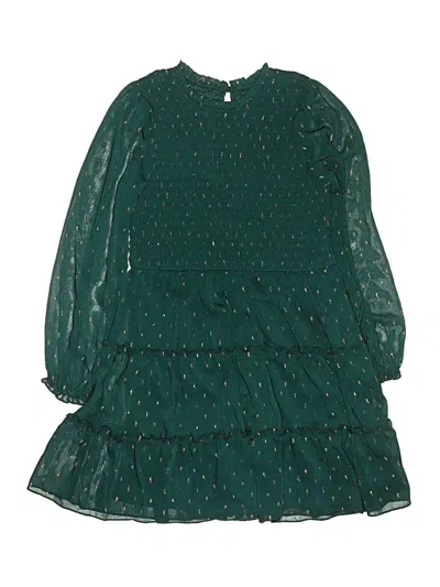 Pre-owned Zunie Kids' Dress In Green