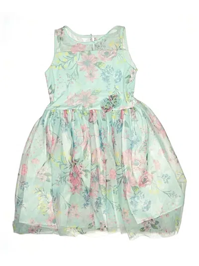 Pre-owned Zunie Kids' Dress In Green