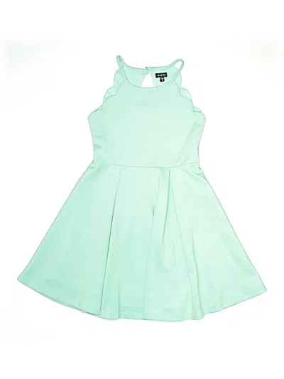 Pre-owned Zunie Kids' Dress In Green