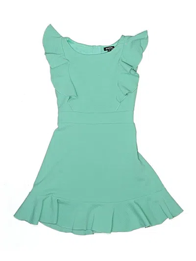 Pre-owned Zunie Kids' Dress In Green