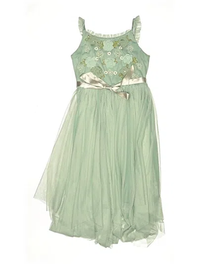 Pre-owned Zunie Kids' Dress In Green