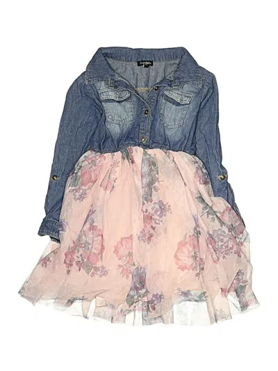 Pre-owned Zunie Kids' Dress In Pink