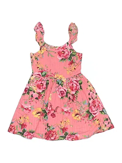 Pre-owned Zunie Kids' Dress In Pink