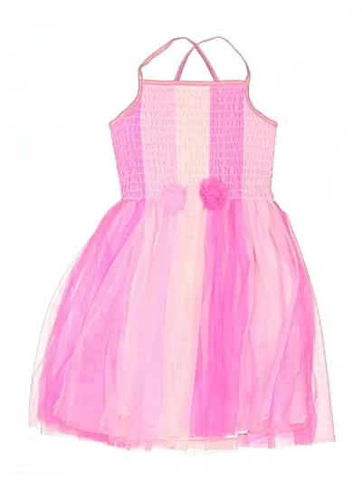 Pre-owned Zunie Kids' Dress In Pink