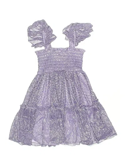 Pre-owned Zunie Kids' Dress In Purple