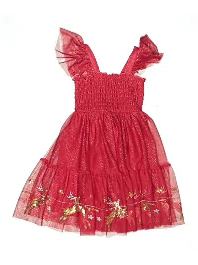 Pre-owned Zunie Kids' Dress In Red