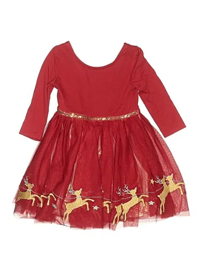 Pre-owned Zunie Kids' Dress In Red