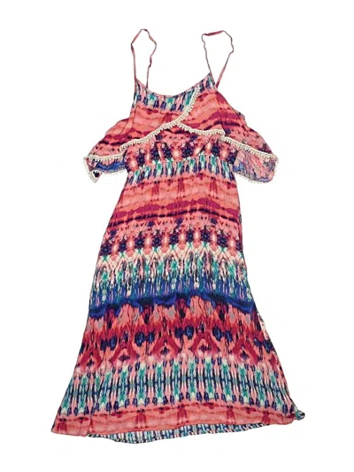 Pre-owned Zunie Kids' Dress In Red