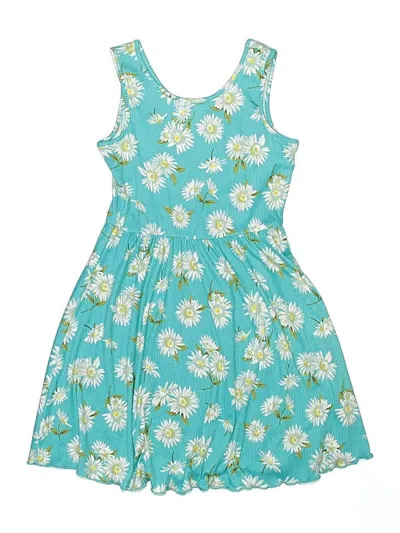 Pre-owned Zunie Kids' Dress In Teal