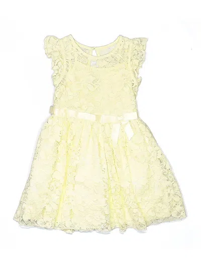 Pre-owned Zunie Kids' Dress In Yellow