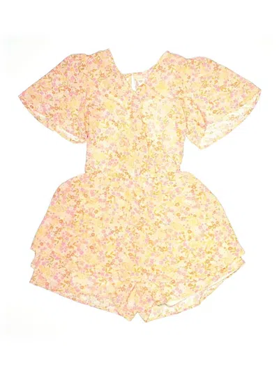 Pre-owned Zunie Kids' Dress In Yellow