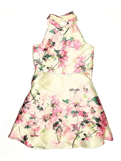 Pre-owned Zunie Kids' Dress In Yellow