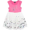 ZUNIE ZUNIE KIDS' BUTTERFLY TULLE DRESS