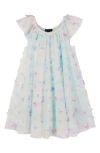 Zunie Kids' Float 3d Foil Butterfly Dress