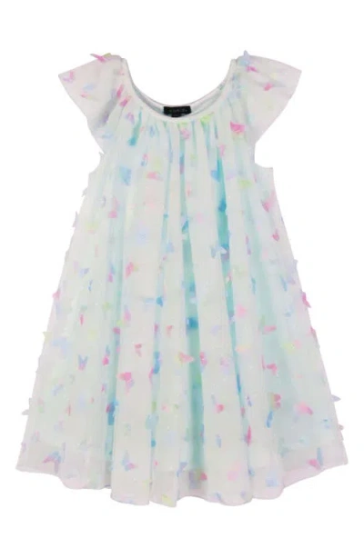 Zunie Kids' Float 3d Foil Butterfly Dress