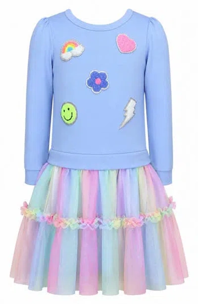 Zunie Kids' Novelty Patch Tutu Dress In Multi