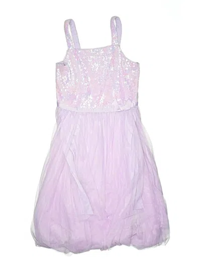Pre-owned Zunie Kids' Special Occasion Dress In Purple