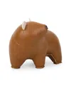 Zuny Bear Bero Paperweight In Tan + Wheat