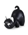 Zuny Cat Bookend In Black