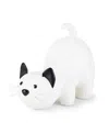 Zuny Cat Bookend In White