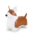 Zuny Corgi Bookend In Tan + White