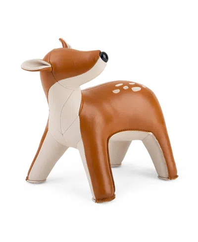 Zuny Deer Luke Bookend In Brown