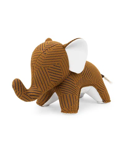Zuny Elephant Abby Bookend In Brown